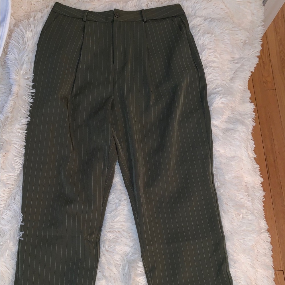 Forever 21 Hunter green trousers